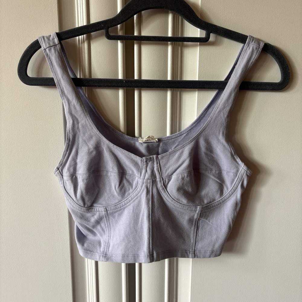 Garage Light Purple Tank Top